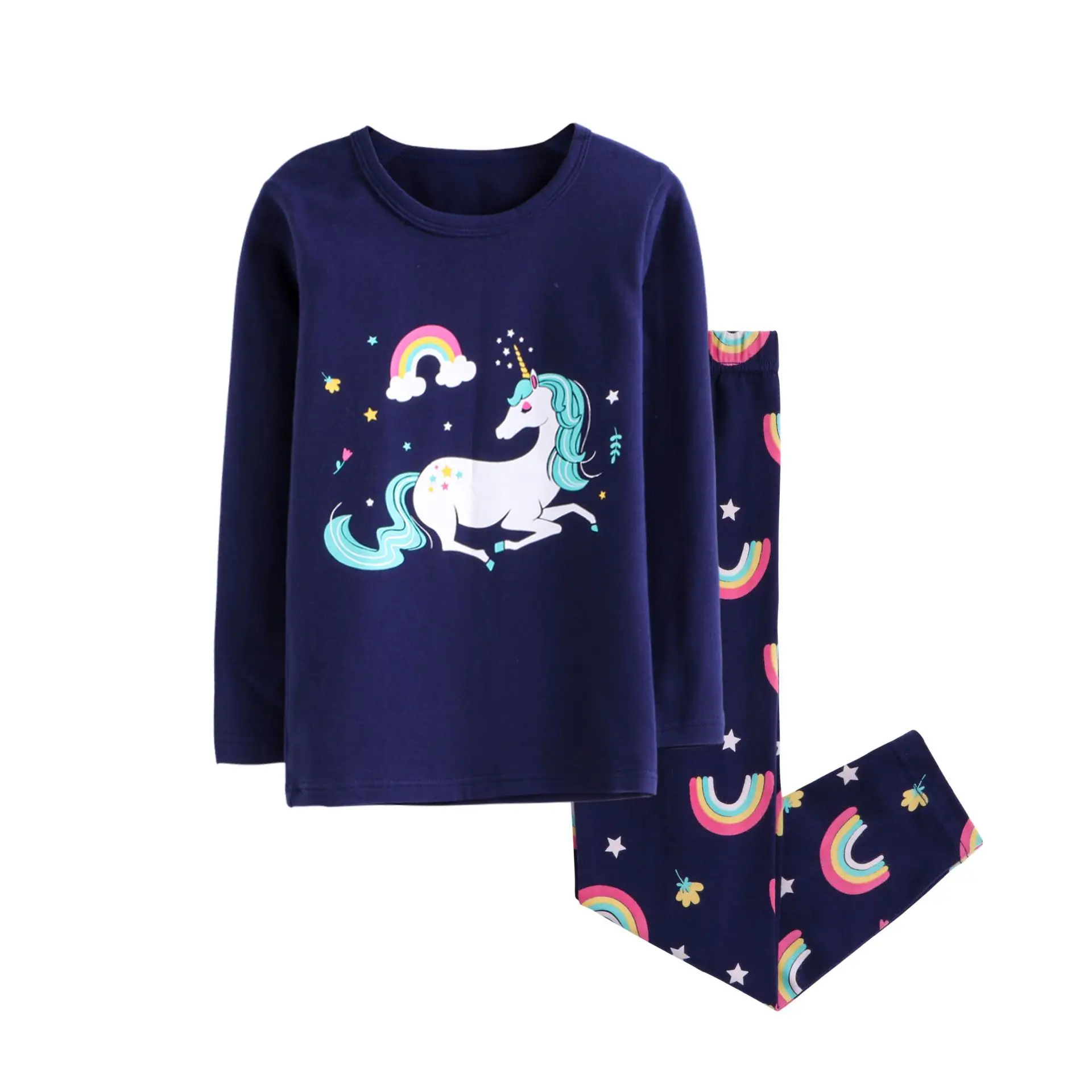 

2-9 Years Boys and Girls Dinosaur Underwear Suits Teen Children's Autumn Clothes Suits Baby Boys' Home Wear Pajamas Set KF295