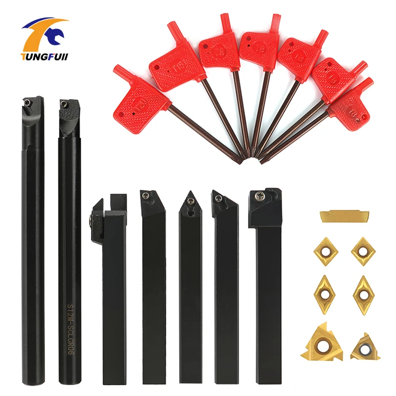 12 мм твердосплавные вставки держатель сверлильный стержень токарный инструмент