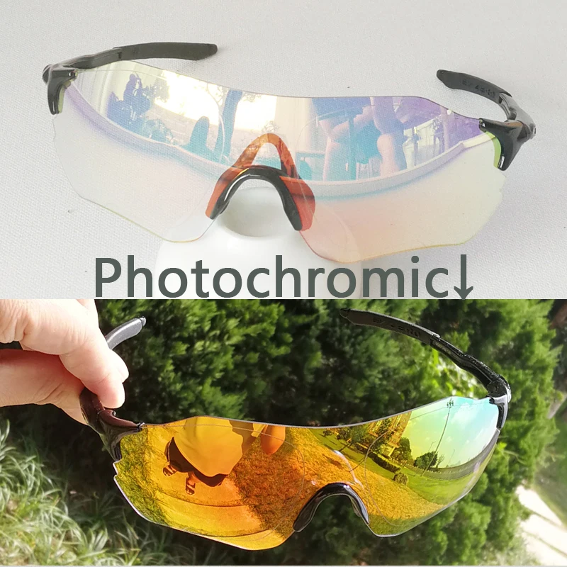 9313evzero фотохромные поляризационные спортивные очки для мужчин MTB горная дорога велосипедные очки солнцезащитные очки Holbrooke Gafas De Sol