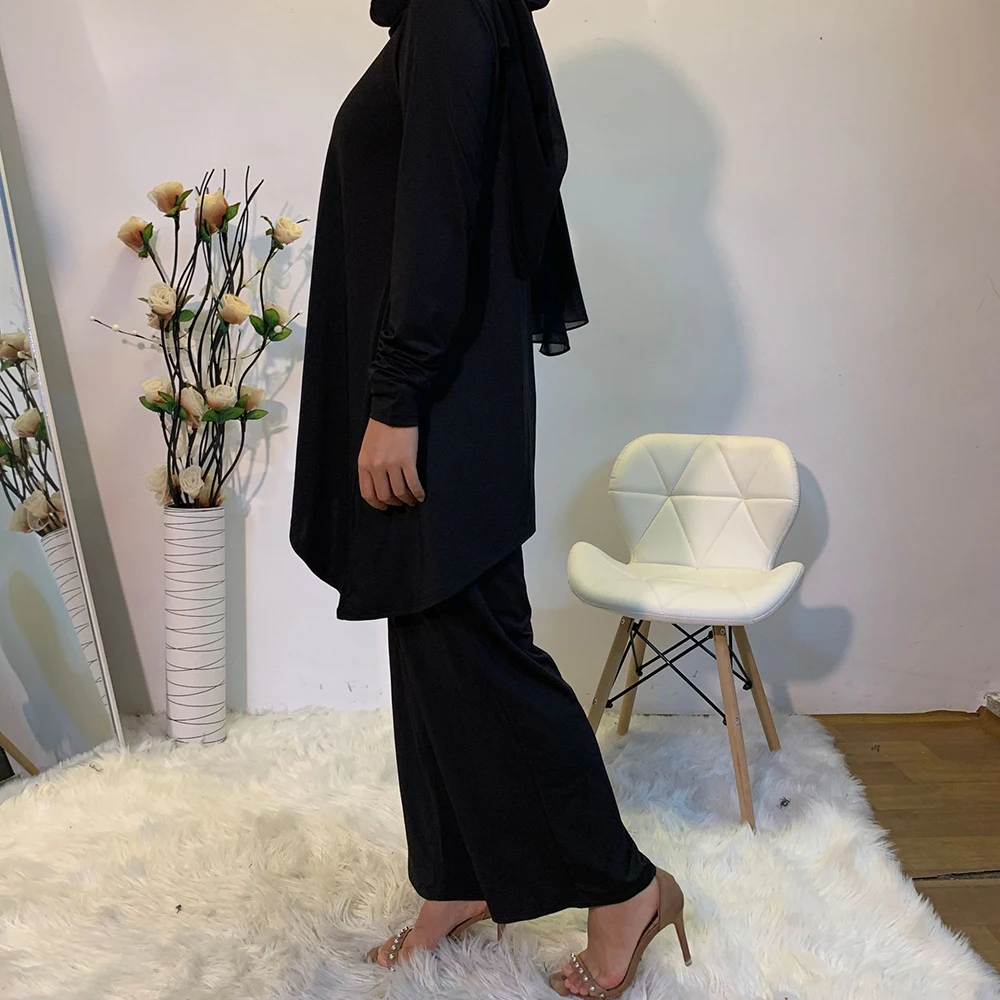 Eid Mubarak Abaya Дубай Турция комплекты для мусульман Hijab платье мусульманская одежда