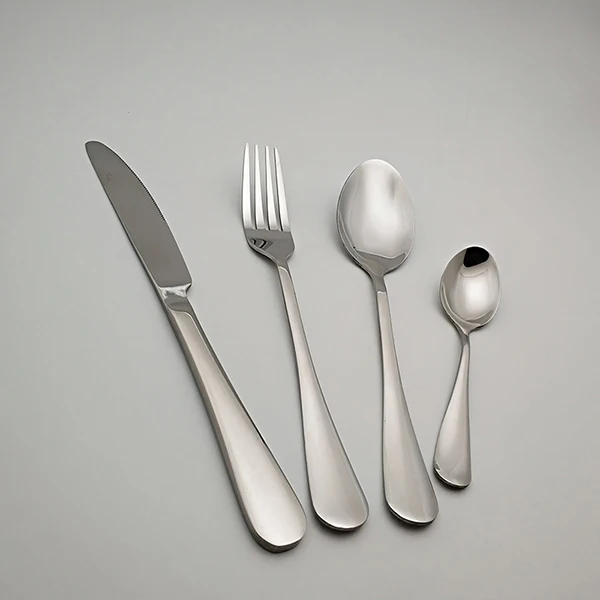 4pcs Горячая Распродажа, 4 шт./24 шт., 304 нержавеющая сталь, золотые столовые приборы, вилка, ложка, нож, столовые приборы, столовые приборы, Корейская ложка, кухонная посуда, набор - Цвет: 4pcs