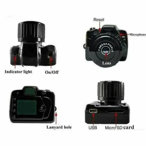 

Mini Video Camera Recorder Portable Webcam Camcorder