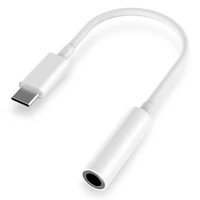 2 in 1 digital audio adapter cable typec to 3 5mm audio cable headphone adapter for ipad pro