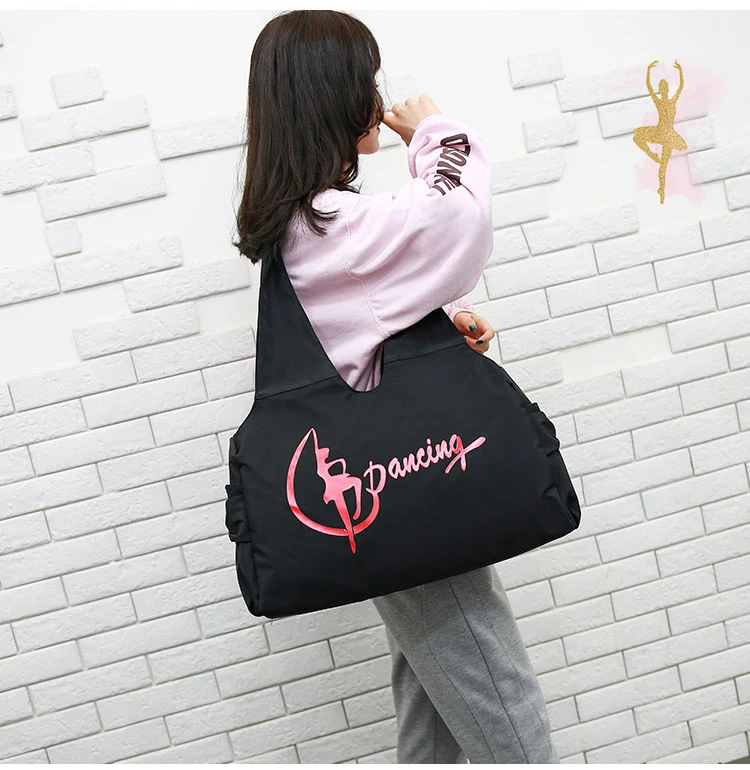 Adult Ballet Bags Gymnastic Sports Yoga Dance Bag For Woman Handbag Crossbody Cavans Large Capacity Women | Тематическая одежда и