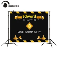 allenjoy photography backdrops birthday theme construction party boy children architect backgrounds for photo studio photocall