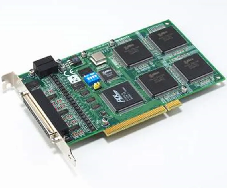 

4-axis Quadrature Encoder and 4-ch Counter Universal PCI Card with 8-ch Isolated Digital I/O