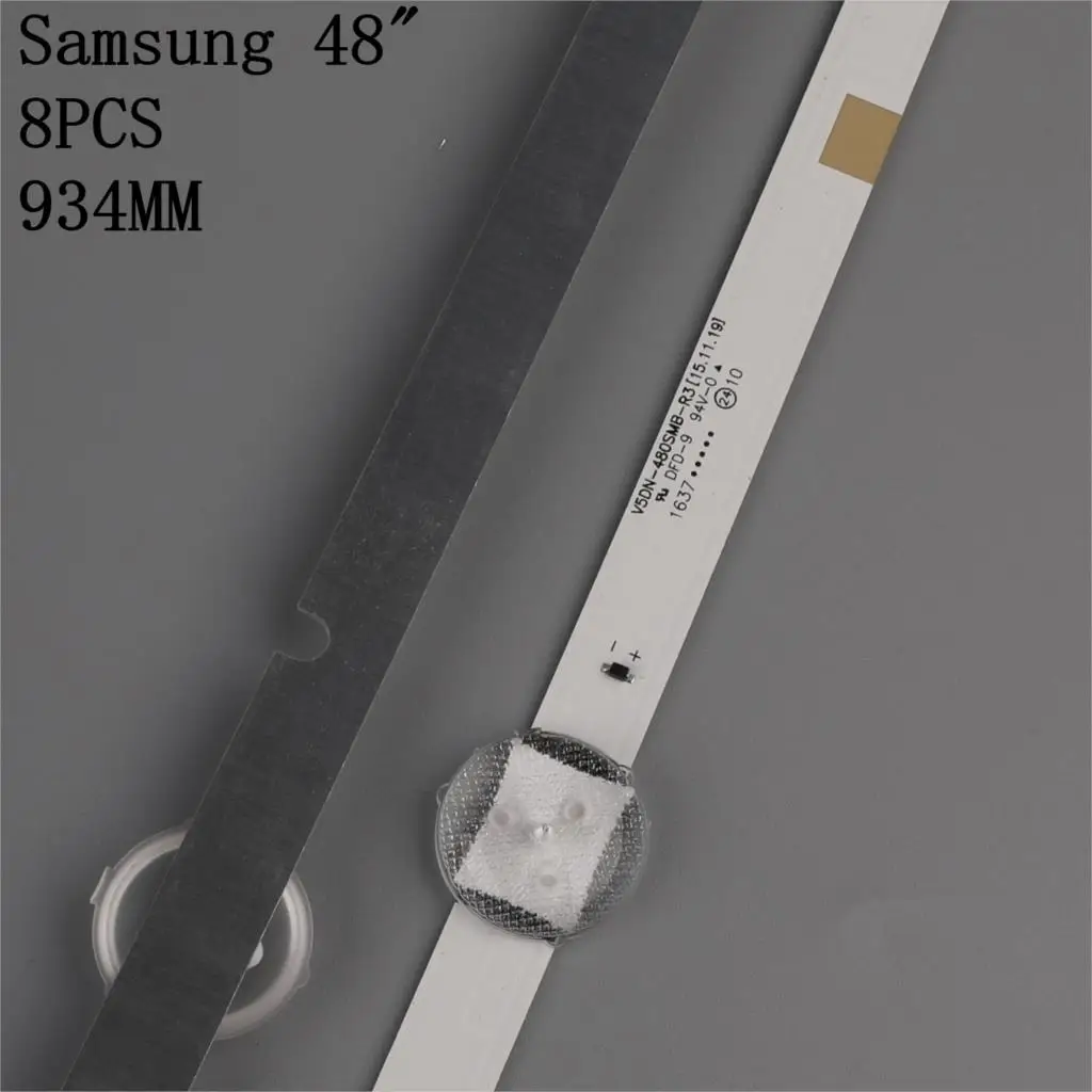 

New Kit 8 PCS LED backlight strip for Samsung UE48J5200 UN48J5000 LM41-00120Q LM41-00149A LM41-00120P LM41-00150A