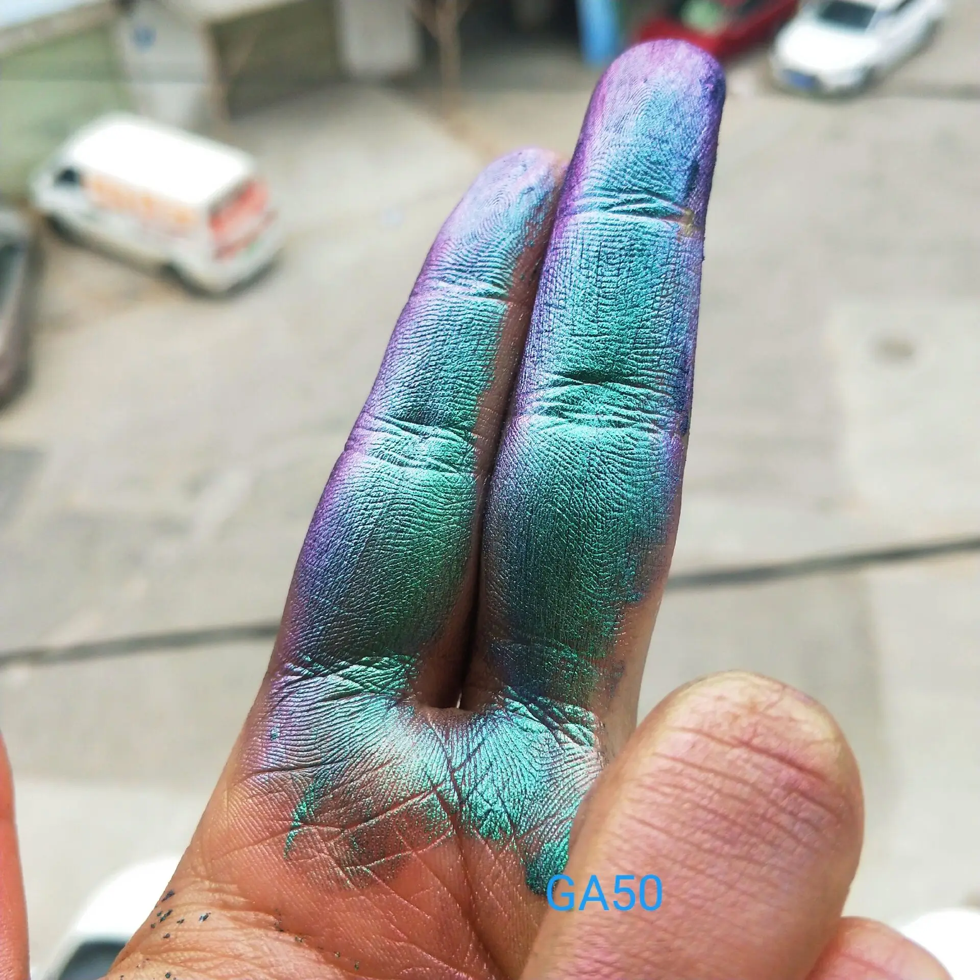 Хромированный многохромовый пигмент для теней век хамелеон|Блестки тела| |