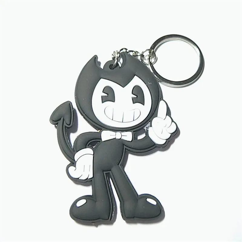 Бенди брелок чернильная машина ПВХ и Борис Фигурки игрушки подарок для друзей |