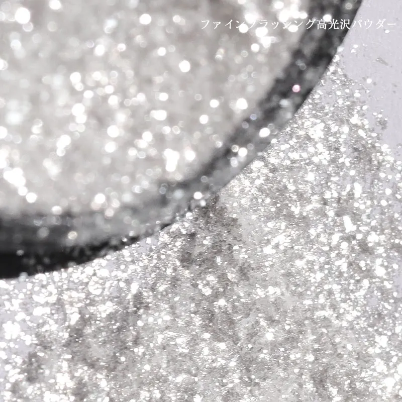 1 коробка блестящая пудра для ногтей в японском стиле самая яркая Пыль