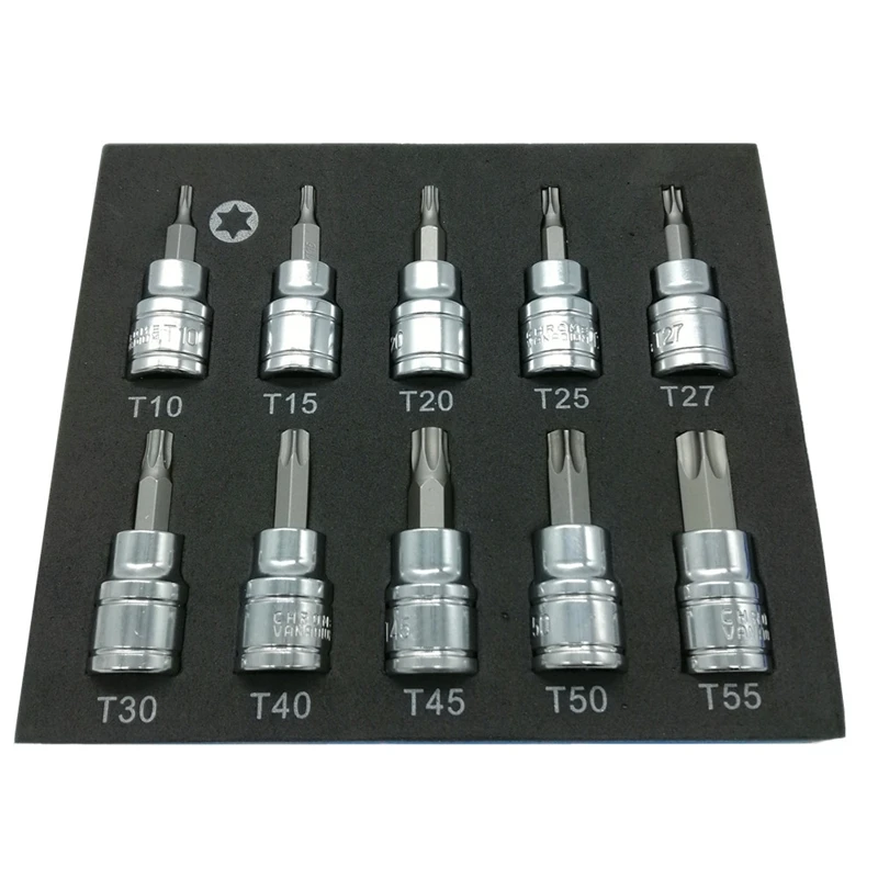 3/8 дюймовая втулка для привода Звездный ключ набор сверл хром ванадиевая сталь