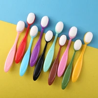 10pcs paint roller kid art craft painting tool colorful ink brush smooth blending tools painting drawing flat brushes kit
