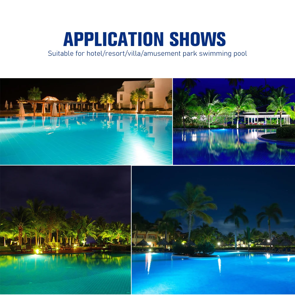 

RGB Underwater Lamp Par56 18LED AC/DC 12V Pond Lights Waterproof Swimming Pool Party Decor LED Lighting With Remote Controller