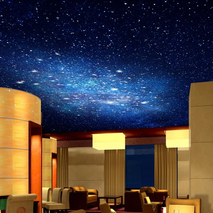 

3D wallpaper Star Universe bedroom ceiling murals KTV bar backdrop living room bedroom Custom Size