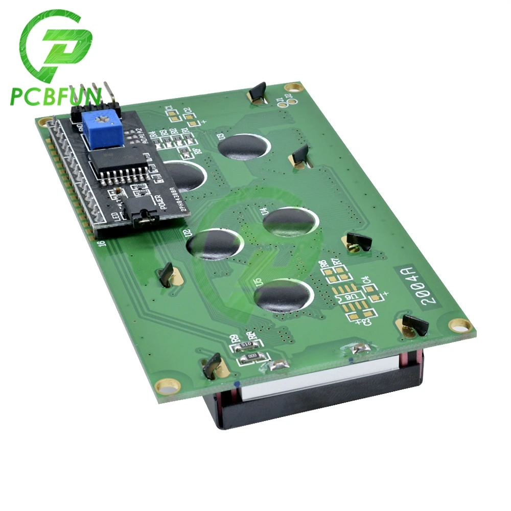 Модуль платы адаптера IIC Serial 20X4 ЖК-дисплей 2004 Вит I2C модуль контроллера HD44780 синий