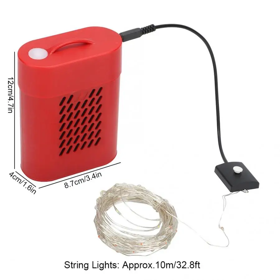 Праздничное украшение водонепроницаемая Рождественская светодиодная гирлянда