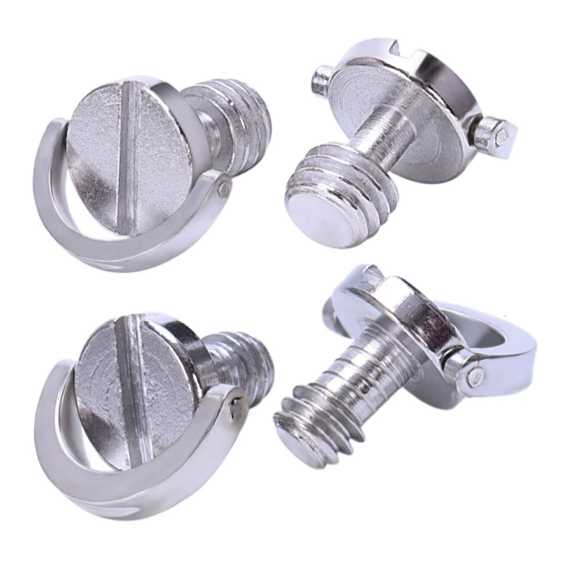 4 шт. D-образный винт для штатива камеры быстросъемный крепежный адаптер 2 1/4 дюйма