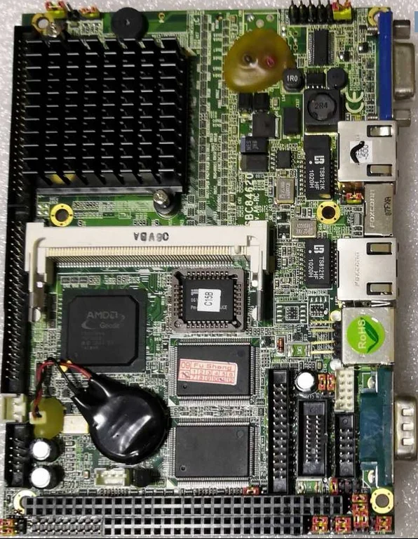 Высокое качество SBC84620 REV.A6-RC 4,3-дюймовая Материнская Плата dual-net four-string LX800 PC104