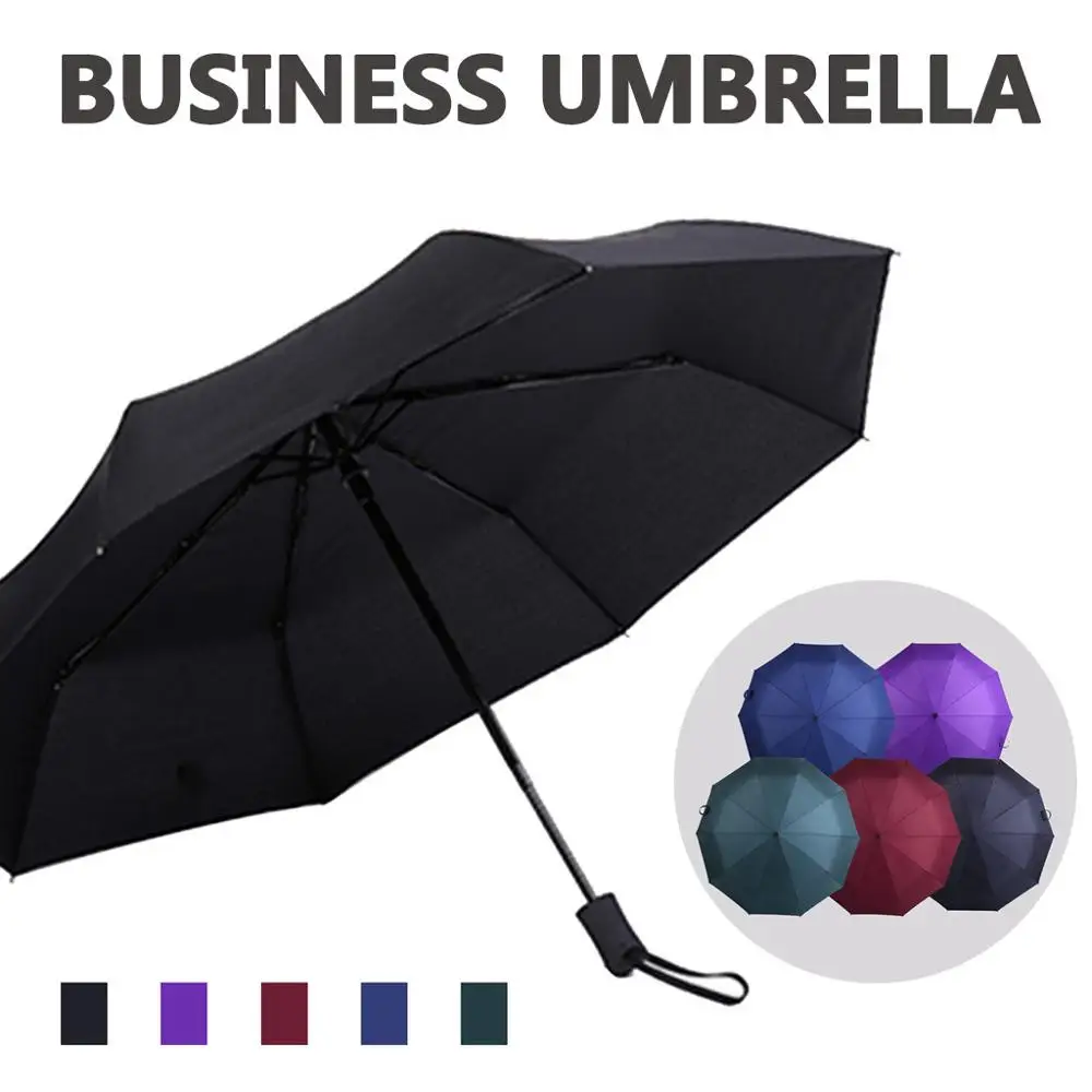 Umbrella Windproof Double Layer Inverted Umbrellas Reverse Folding UV Protection Fully Automatic Sunshade And Rain A40 | Дом и сад