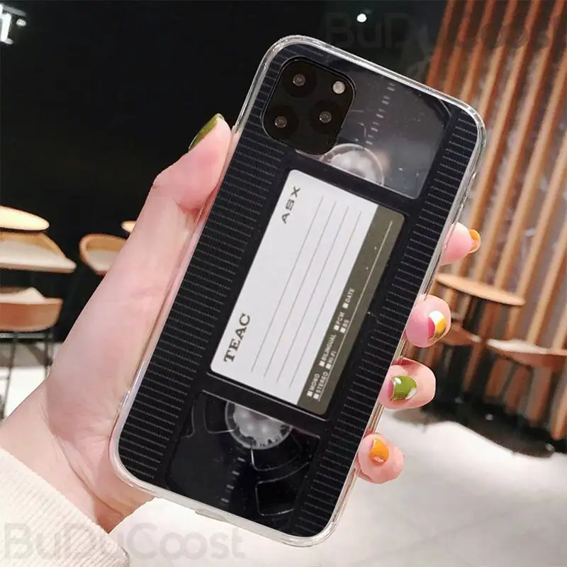

Old Cassette Creativity DIY Phone Case For iphone 11 Pro11 Pro Max X 8 7 6 6S Plus 5 5S SE cass