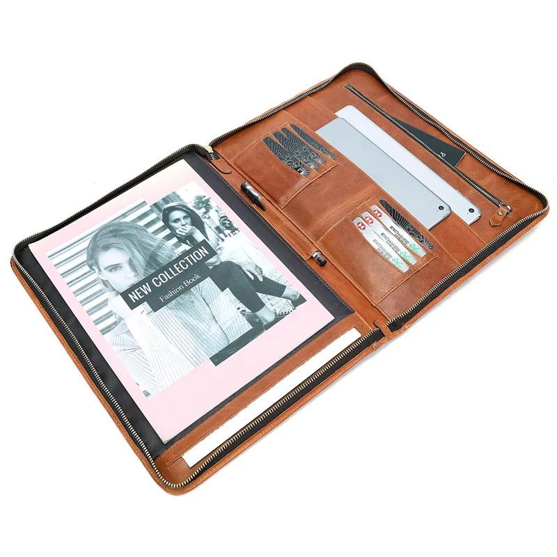 Мужская сумка конверт из натуральной кожи деловой портфель формата А4 диагональю