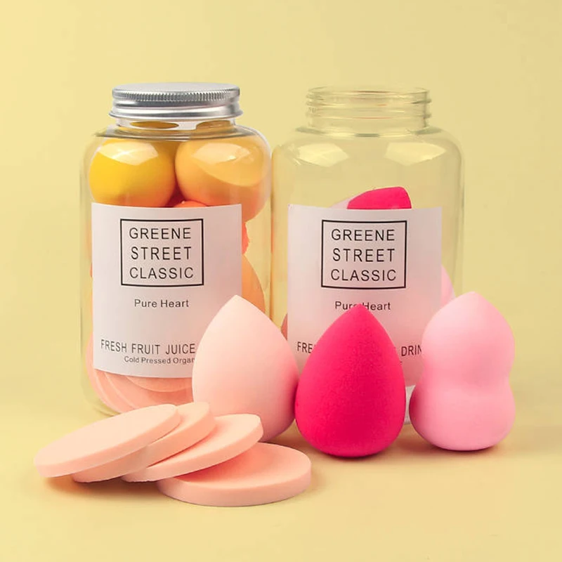 10 шт. губка для основы косметическая пудра гладкий крем смешивания различных