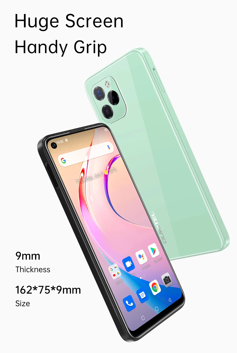 Oukitel C21 pro смартфон с 5 5-дюймовым дисплеем восьмиядерным процессором MT6762D ОЗУ 4 Гб