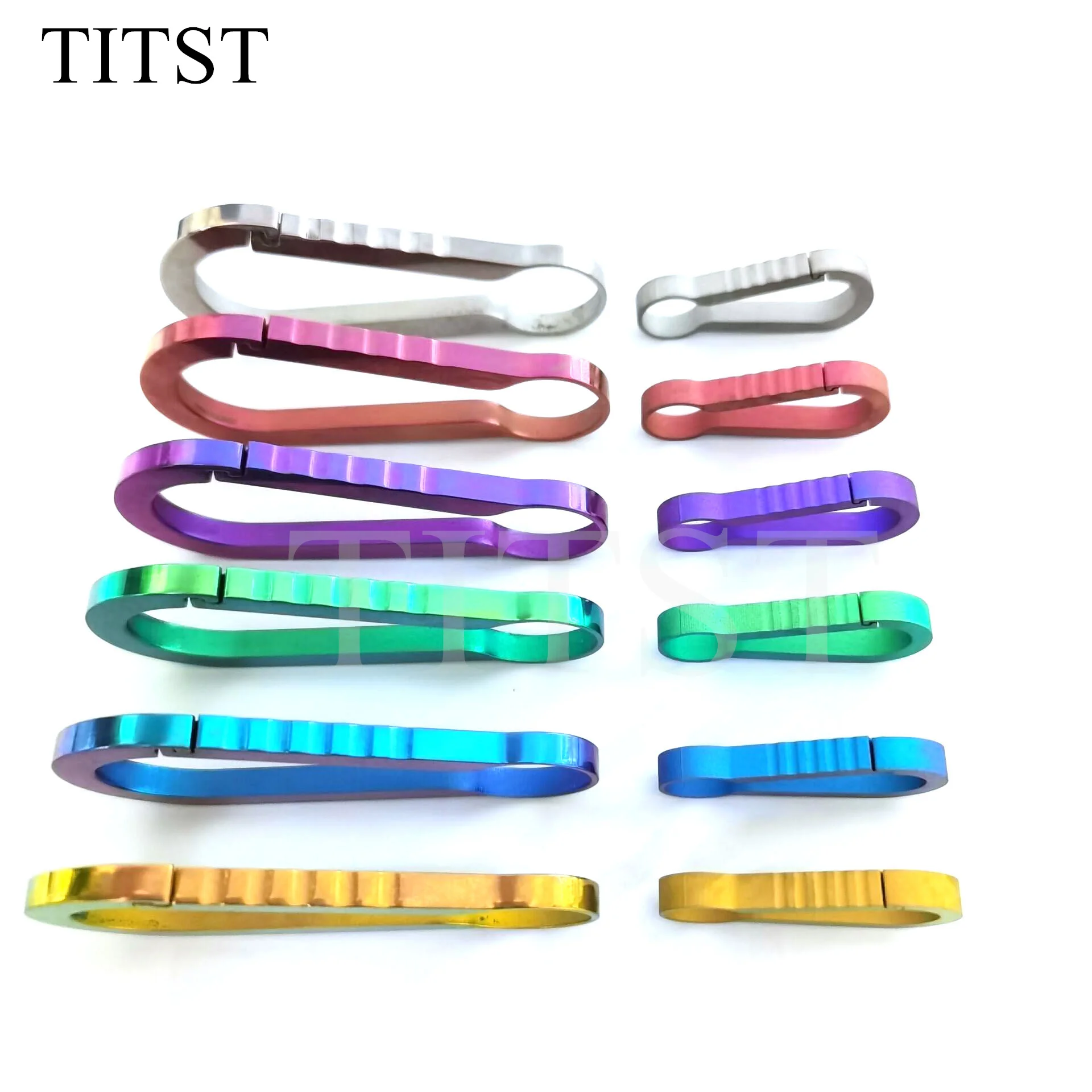 Брелок для ключей из титанового сплава 2 шт. | Обустройство дома