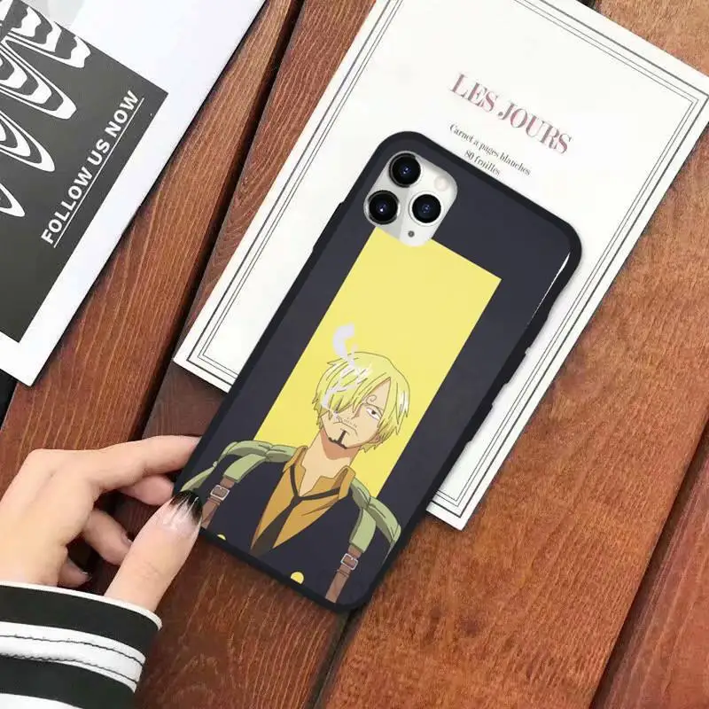 

Vinsmoke Sanji one piece Japan anime Phone Case for iPhone 11 12 pro XS MAX 8 7 6 6S Plus X 5S SE 2020 XR