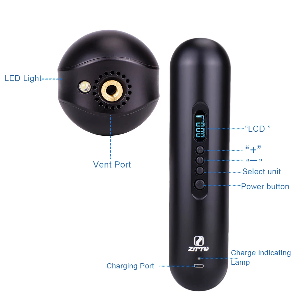 Barato Compresor De Aire Inalámbrico, Inflador De Neumáticos De Coche, Bomba Portátil De Bicicleta Con Batería Recargable, Accesorios De Automóviles