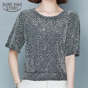 Блестящая рубашка, топы, Модная элегантная блестящая блузка с блестками, туника, женские блузки, красные, черные блестящие женские блузки, размера плюс 4XL, новинка 9197