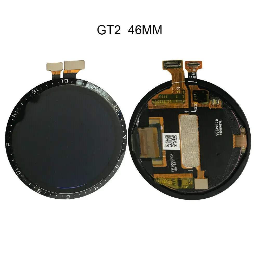 

42/46mm Optional Touch Digitizer Assembly LCD Display Screen Replacement Spare Parts For Huawei Smart Watch GT 2