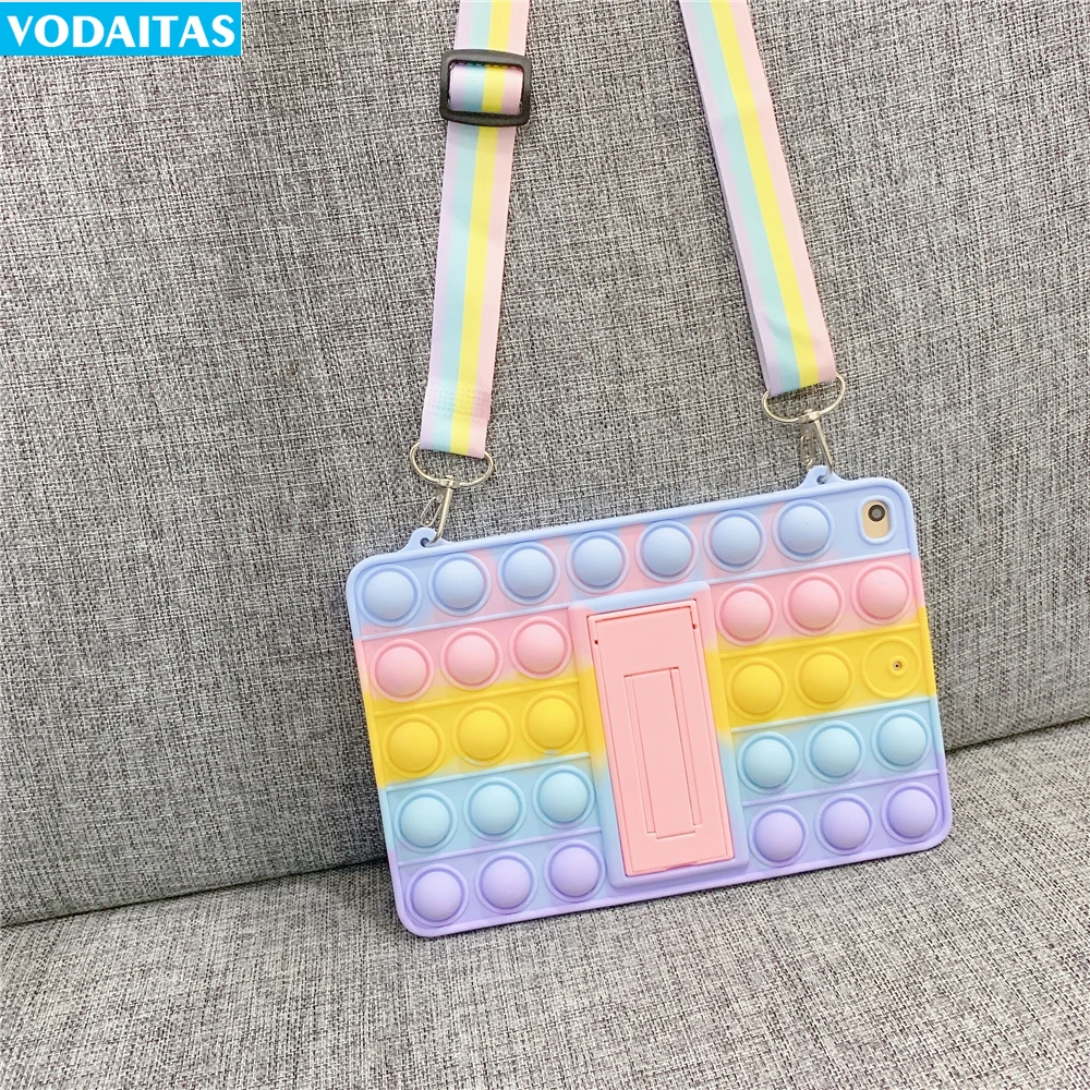 

Cartoon Stand Cover for Samsung Galaxy Tab A 8.0 2019 SM-T290 SM-T295 SM-T297 T290 Kids Safe Shockproof Tablet Silicone Case