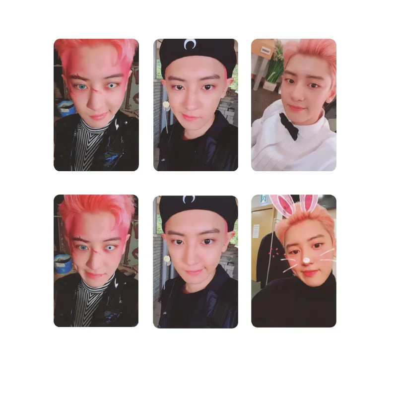 KPOP EXO мама те же фото карты XOXO счастливые названия подписи ломо Монстр Вселенная