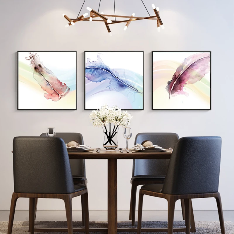 Абстрактные плакаты и принты современное настенное искусство Картина на холсте