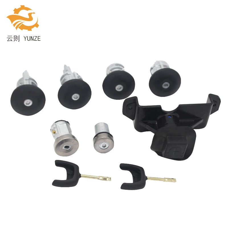 

AL117 6C1AV22050XB 4874508 КОМПЛЕКТ ЗАМОК ПЕРЕКЛЮЧАТЕЛЬ ЗАЖИГАНИЯ ЛЕВЫЙ ПРАВЫЙ ЗАМОК ДВЕРИ Замок БАГАЖНИКА ДЛЯ FORD TRANSIT MK7 2006-2014