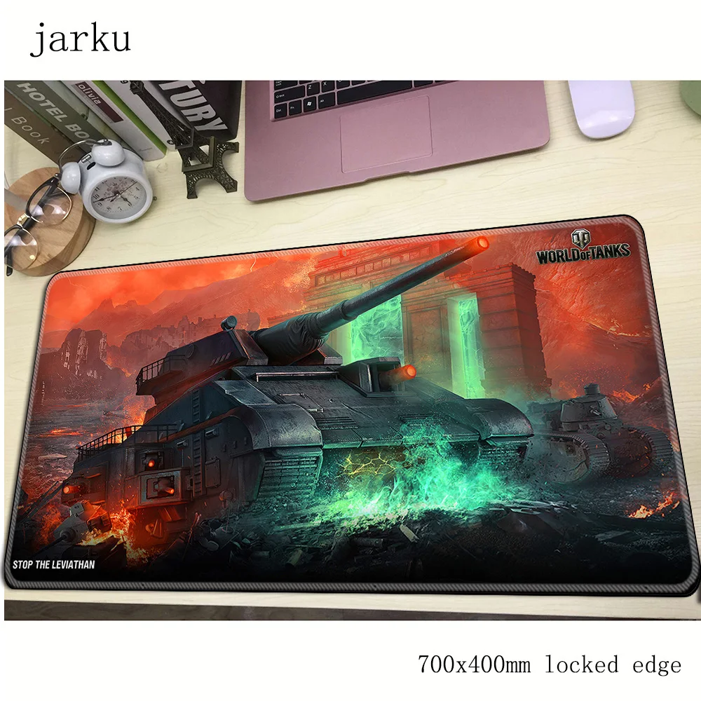 Игровой коврик для мыши world of танки 700x400 мм ноутбука большой игровой аксессуары