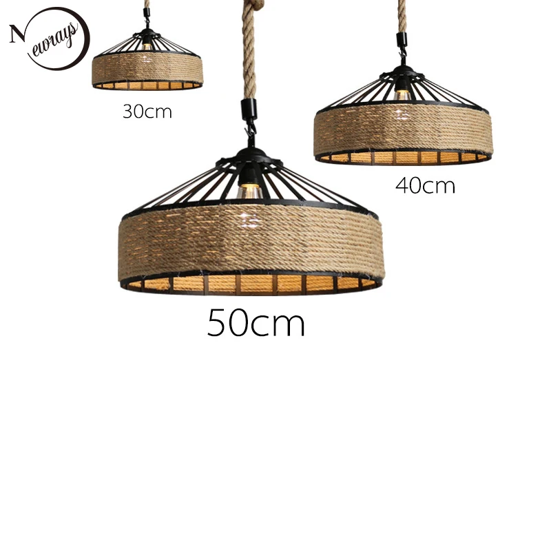 Подвесной светильник E27 светодиодный креативный в стиле ретро|Подвесные