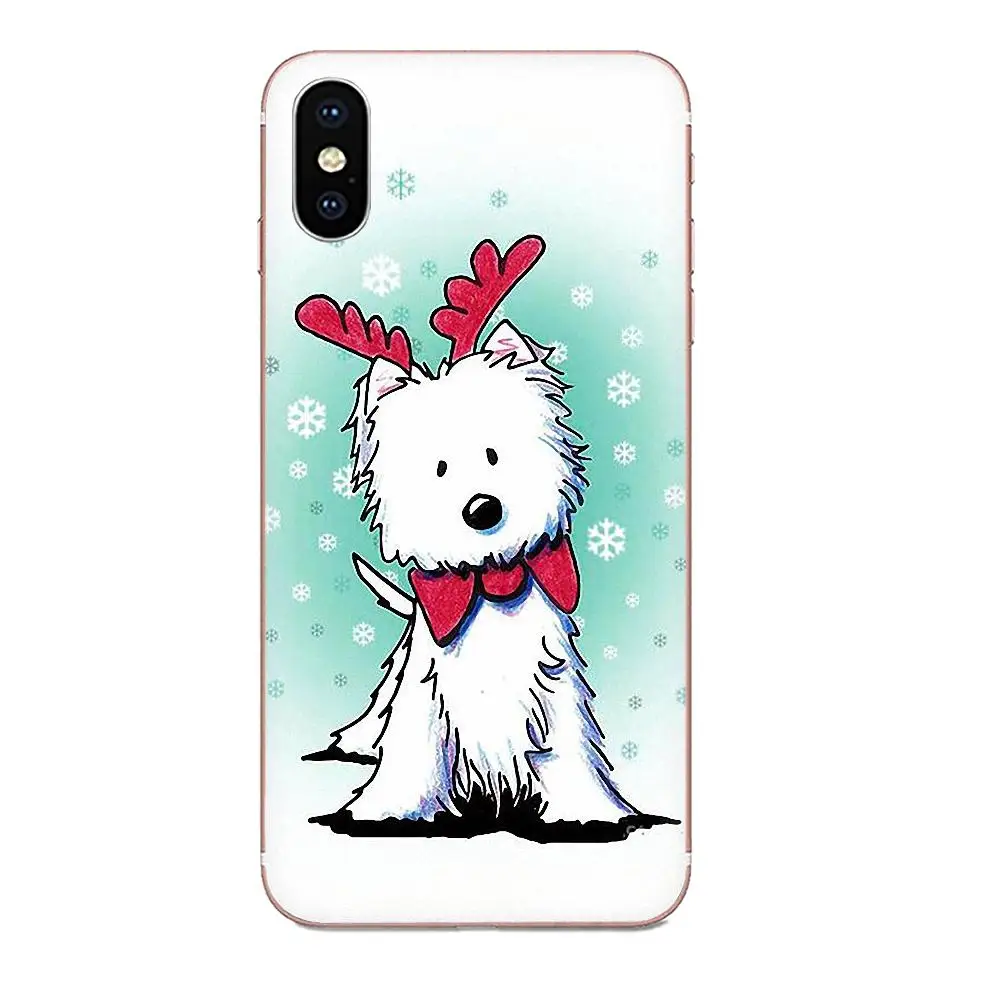 Мультфильм Вест-Хайленд терьер для спортивной камеры Xiao mi 3 4 4C 4i 5 5S 5X6 6X8 SE Pro Lite A1 Max