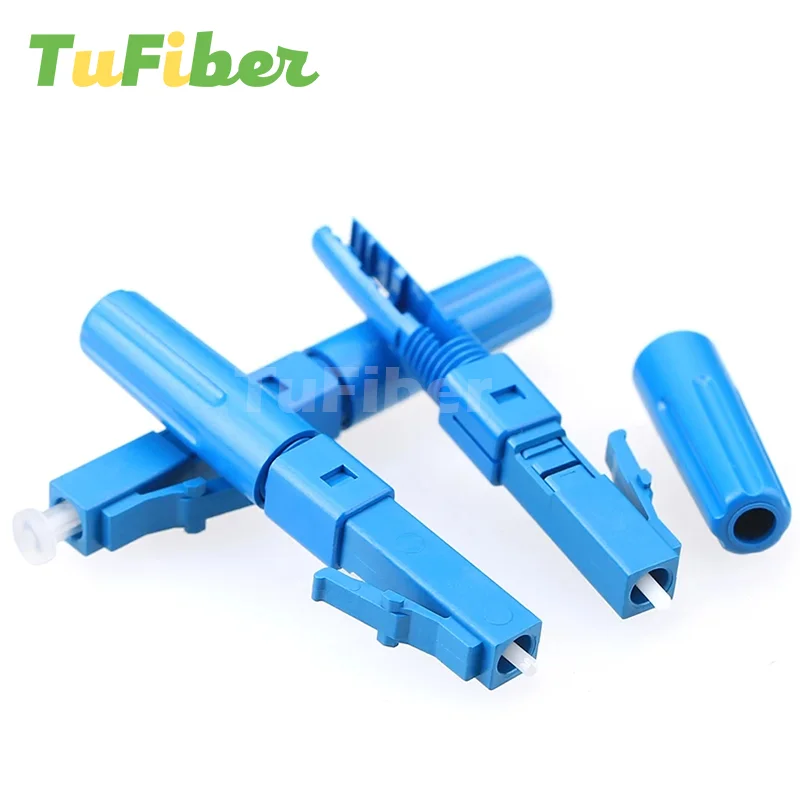 5/10Pcs LC UPC Fiber Optic Fast Connector Adapter, High Quality LC-APC Quick Cold Connector for Cold Splice Special Set