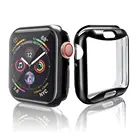 Чехол для Apple Watch series 6 5 4 SE 3 44 мм 40 мм, мягкий бампер из ТПУ для iWatch 42 мм 38 мм, защита экрана, аксессуары для Apple watch