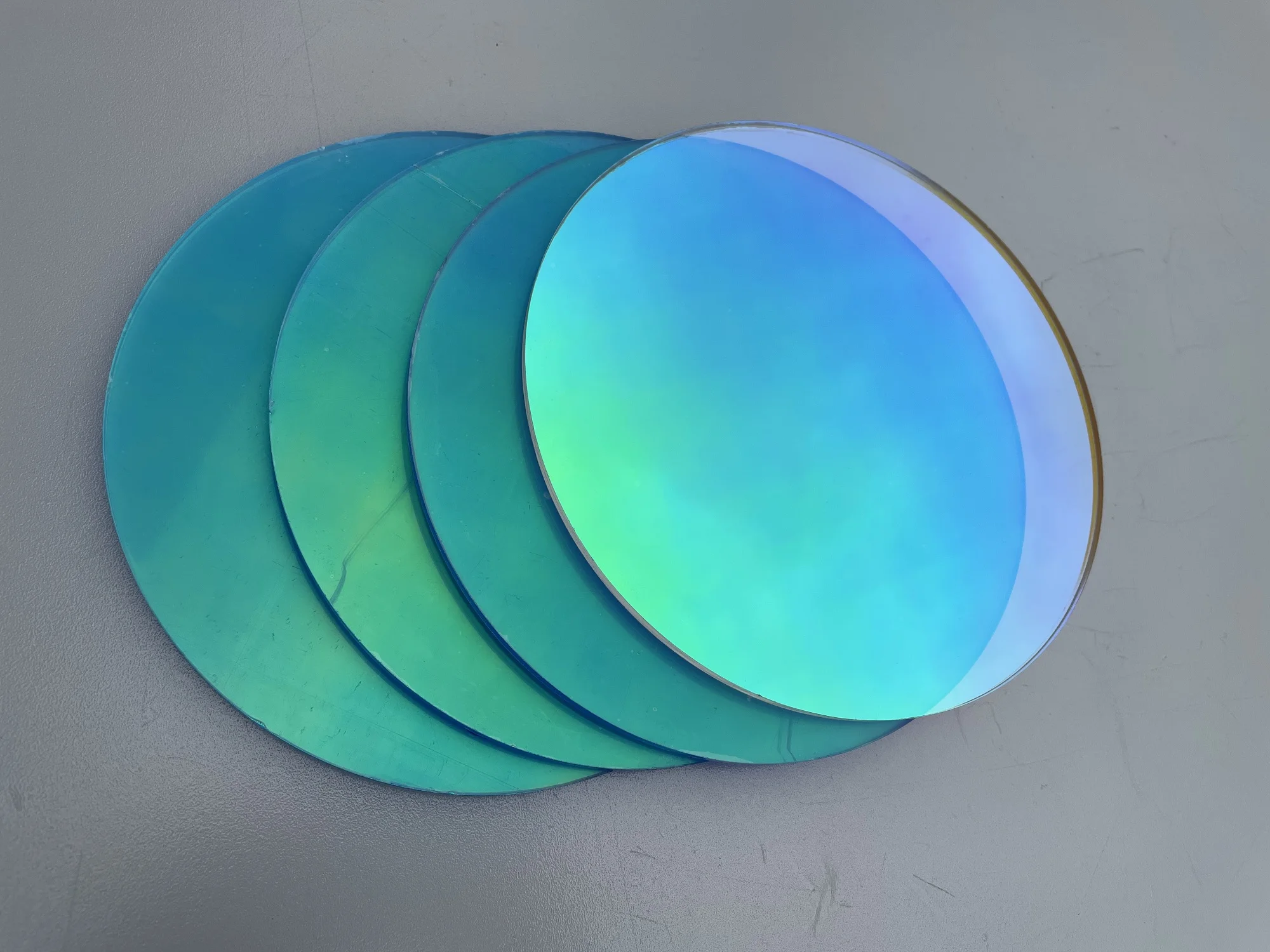 Laser Plexiglass Rainbow Board Acrylic (PMMA) Iridescent/Radiant Sheet Round Organic Oргстекло For Wedding/Advertising/Decorate | Дом и