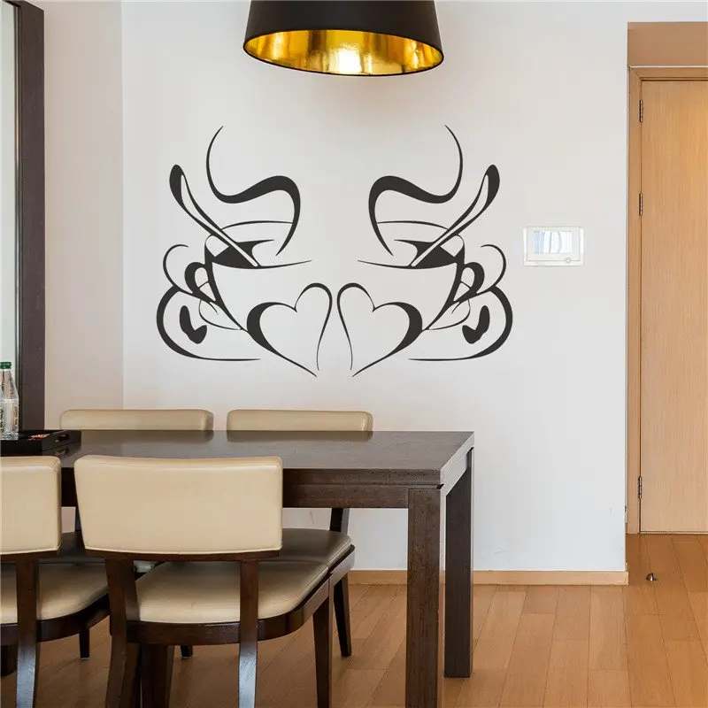 Обои Fad настенные наклейки столовые сердца фотообои для кухни виниловое