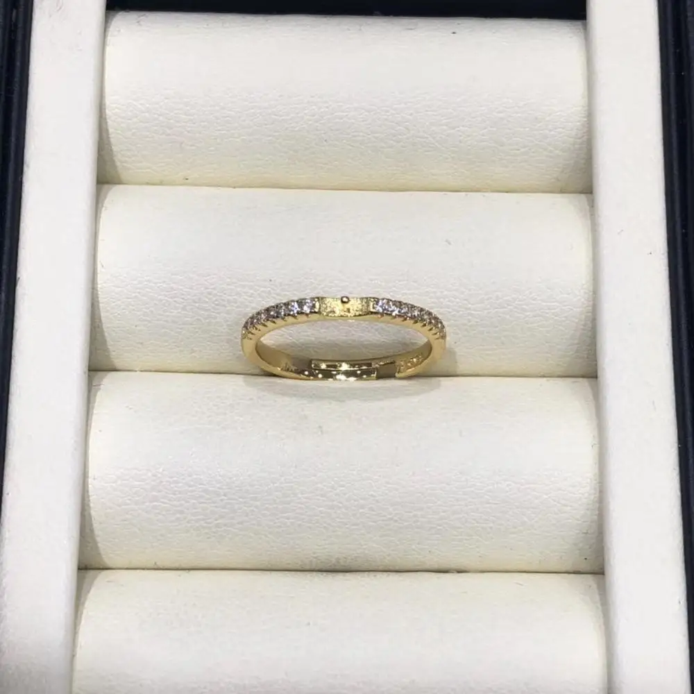 Высокое качество Шарм открытый Регулируемые Пустые Настройки кольца