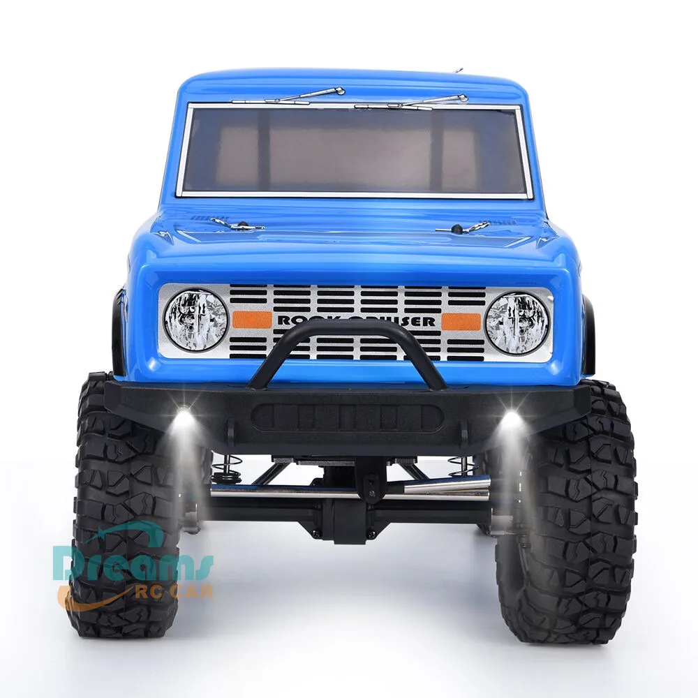 RGT Радиоуправляемый автомобиль 1:10 полноприводный внедорожный грузовик Rock Crawler RTR