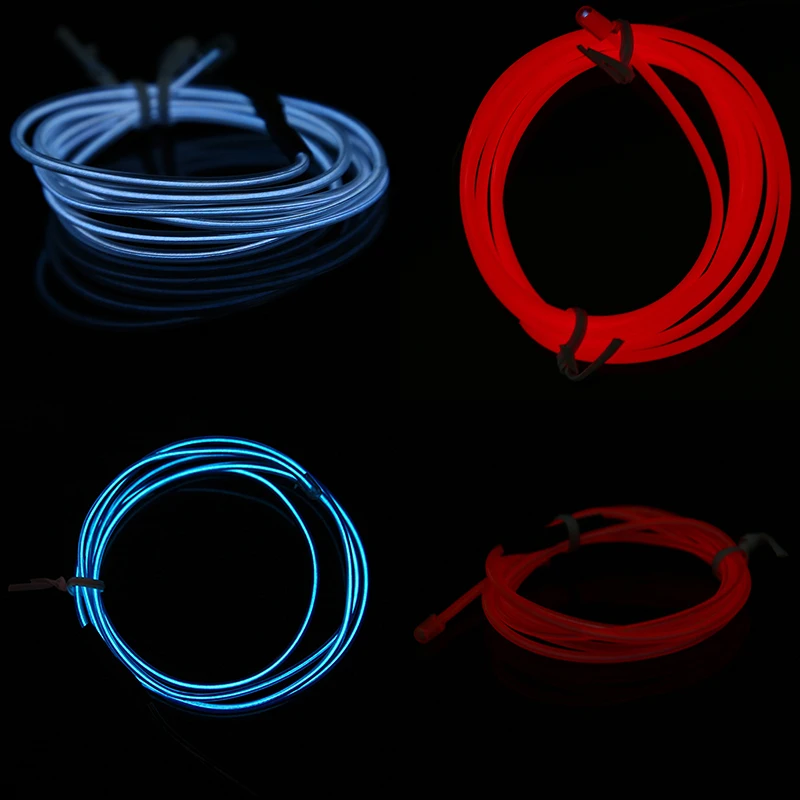 1 шт. неоновый светильник POSSBAY 5 м 10 цветов | Автомобили и мотоциклы