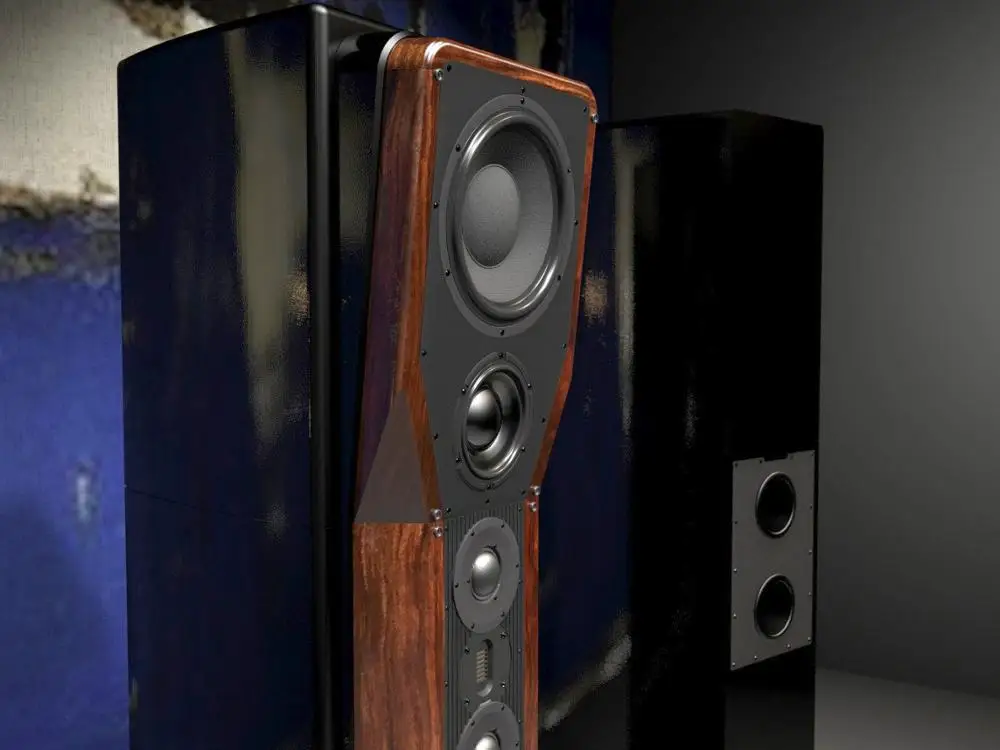 L-002 4-полосный 7-дисковый напольный динамик громкий Morel низкочастотный с лентой