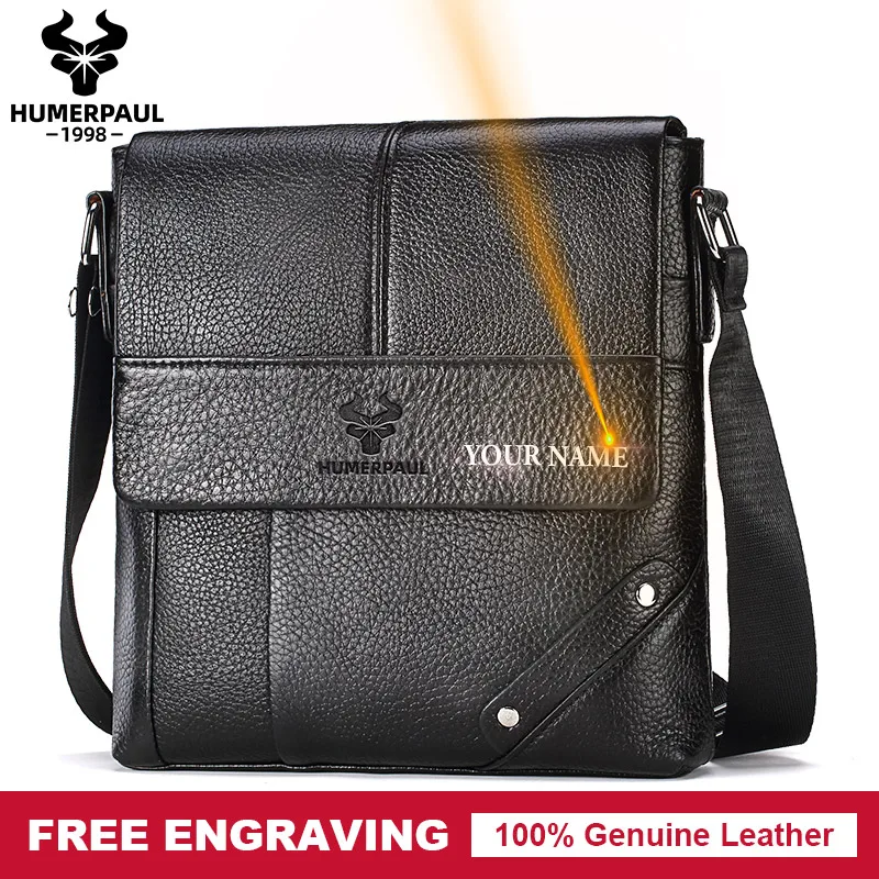 Мужская сумка мессенджер из 100% натуральной кожи брендовая дизайнерская через
