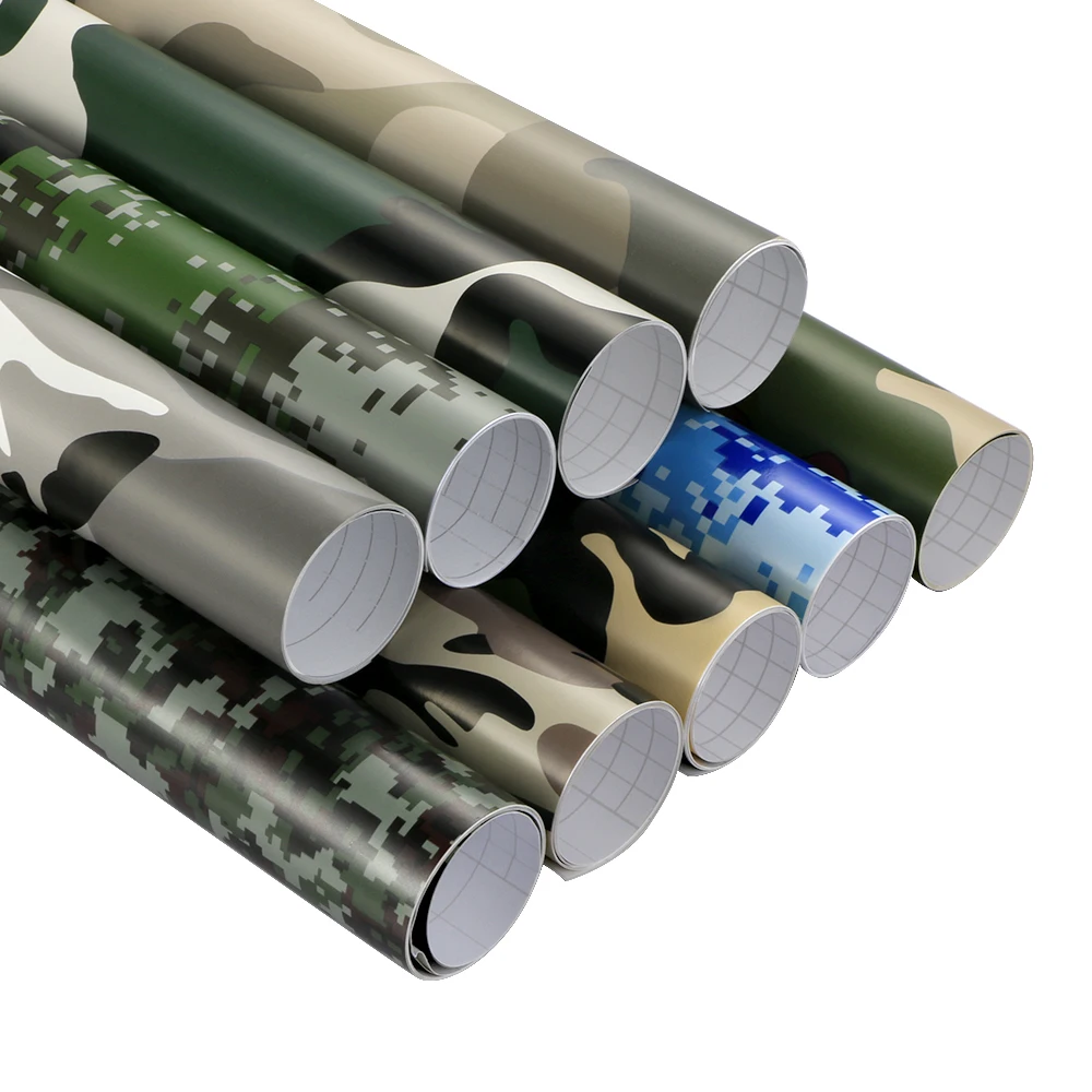 

60*200 см 60*500 см камуфляжная зеленая виниловая пленка с воздушными пузырями армейская пленка для автомобиля самодельный Стайлинг самокат МОТ...