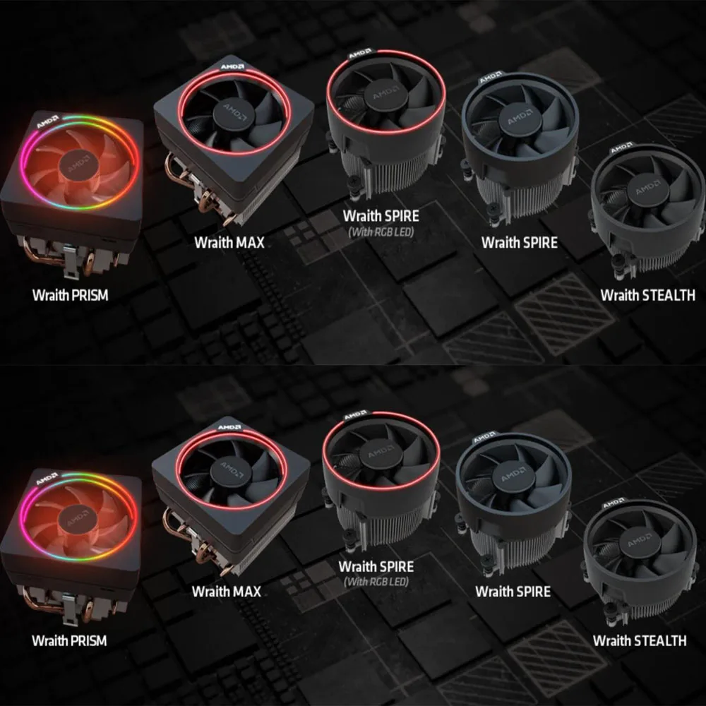 Рисунок 2 - Кулер AMD Wraith Prism Ryzen RGB